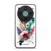 Lesklý kryt na mobil Honor Magic 8 Lite - Mobiwear Glossy G017G, pírka a květy (Prémiové lesklé pouzdro, obal, kryt Mobiwear Glossy na mobil Honor Magic 8 Lite 5G s motivem) Lesklý kryt na mobil Honor Magic 8 Lite - Mobiwear Glossy G017G, pírka a květy (Prémiové lesklé pouzdro, obal, kryt Mobiwear Glossy na mobil Honor Magic 8 Lite 5G s motivem)
