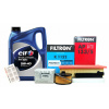 3 x Filter + Olej Elf SRX 5v40 Dacia Duster 1 I 1.2 TCe 125 KM 3 x Filter + Olej Elf SRX 5v40 Dacia Duster 1 I 1.2 TCe 125 KM