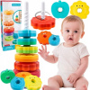 WOOPIE BABY Edukačná Pyramída Krútiaca sa Veža Zvieratká WOOPIE BABY Edukačná Pyramída Krútiaca sa Veža Zvieratká