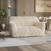 Bielastické poťahy VELVET béžové dvojkreslo (š. 120 - 160 cm) Doprava zadarmo Bielastické poťahy VELVET béžové dvojkreslo (š. 120 - 160 cm) Doprava zadarmo