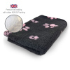 DRYBED Premium Vet Bed čierny + ružové labky 100 x 75 cm DRYBED Premium Vet Bed čierny + ružové labky 100 x 75 cm