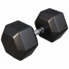 Gorilla Sports Šesťhranná pogumovaná činka, 45 kg Gorilla Sports Šesťhranná pogumovaná činka, 45 kg