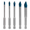 BOSCH EXPERT HEX-9 HardCeramic 4, 5, 6, 8, 10 mm - 2608900597 - 5-dielna súprava vrtákov BOSCH EXPERT HEX-9 HardCeramic 4, 5, 6, 8, 10 mm - 2608900597 - 5-dielna súprava vrtákov