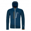Ortovox Fleece Grid Hoody M deep ocean L; Modrá mikina Ortovox Fleece Grid Hoody M deep ocean L; Modrá mikina