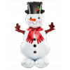 Balón fóliový SNEHULIAK stojaci, vianočná dekorácia, Mikuláš, 110 cm Balón fóliový SNEHULIAK stojaci, vianočná dekorácia, Mikuláš, 110 cm