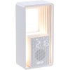 IMMAX LED budík CALM / relaxačné zvuky / 18W / vstup 12V / 1,5A / výstup 10W (5V / 2A) / 3000K / USB / biely IMMAX LED budík CALM / relaxačné zvuky / 18W / vstup 12V / 1,5A / výstup 10W (5V / 2A) / 3000K / USB / biely