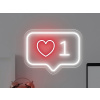 Fotověci Neonový Nápis Neon LED Domácnost Home Domov (Vyrábíme i na Míru) Varianta: Like Srdce 35x26cm Fotověci Neonový Nápis Neon LED Domácnost Home Domov (Vyrábíme i na Míru) Varianta: Like Srdce 35x26cm