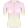 dres FORCE STAIN LADY kr. rukáv, žluto-růžový Velikost: XS dres FORCE STAIN LADY kr. rukáv, žluto-růžový Velikost: XS