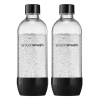 SodaStream PET lahev DuoPack 2 x 1L Black 3000242 SodaStream PET lahev DuoPack 2 x 1L Black 3000242