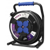 Profesionální prodlužovací kabel ORNO OR-AE-13157/40M 40m, IP44, 4 zásuvky 2P + Z Profesionální prodlužovací kabel ORNO OR-AE-13157/40M 40m, IP44, 4 zásuvky 2P + Z