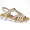 Comfortable Rieker W RKR680 beige sandals (193583) Black 36 Comfortable Rieker W RKR680 beige sandals (193583) Black 36