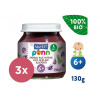 3x SALVEST Ponn BIO Pyré hruškovo-čučoriedkové s pšenom 130 g VP-F166937 3x SALVEST Ponn BIO Pyré hruškovo-čučoriedkové s pšenom 130 g VP-F166937