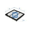 UFI Vzduchový filter 30.652.00 UFI Vzduchový filter 30.652.00