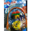 Beyblade keychainTops žltý s žltým a spúšťač červený Beyblade keychainTops žltý s žltým a spúšťač červený