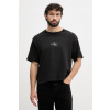 Calvin Klein Jeans tričko pánske bavlnené LV04RC249G čierna 2XL Calvin Klein Jeans tričko pánske bavlnené LV04RC249G čierna 2XL