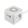 Síťový adaptér VIKING YC23L, bílá/Output:2xAC,1xUSB-A,2xUSB-C/dotykové světlo/1,4m kabel Síťový adaptér VIKING YC23L, bílá/Output:2xAC,1xUSB-A,2xUSB-C/dotykové světlo/1,4m kabel
