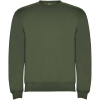 Clasica unisex sveter s výstrihom crewneck, zelená Venture, M Clasica unisex sveter s výstrihom crewneck, zelená Venture, M