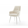Jedálenská stolička Zelia-Flex s opierkami plyšový manšester krémovo Jedálenská stolička Zelia-Flex s opierkami plyšový manšester krémovo
