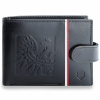 Pánska Peňaženka STEVENS Kožená SLIM Malá Pohodlná Čierna s RFID Ochranou Pánska Peňaženka STEVENS Kožená SLIM Malá Pohodlná Čierna s RFID Ochranou