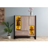 Bighome - Komoda akácia / recyklované drevo 130x40x140 prírodný lak DENVER Bighome - Komoda akácia / recyklované drevo 130x40x140 prírodný lak DENVER