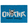 Rohožka - Disney Stitch Ohana 60 x 40 cm Rohožka - Disney Stitch Ohana 60 x 40 cm