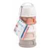 Dávkovač sušeného mlieka Formula Milk Container Cotton White Terracotta Beaba 4 dielny oranžovo-hnedý od 0 mes Dávkovač sušeného mlieka Formula Milk Container Cotton White Terracotta Beaba 4 dielny oranžovo-hnedý od 0 mes