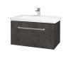 Dreja Umývadlová skrinka BIG INN SZZ 80 - D16 Tmavý betón / Úchytka T03 / D16 Tmavý betón Dreja Umývadlová skrinka BIG INN SZZ 80 - D16 Tmavý betón / Úchytka T03 / D16 Tmavý betón