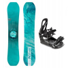 Raven PRO Marble Carbon Mint dámsky snowboard + Raven S230 Black viazanie - 151 cm + vázání S/M (EU 37-42) Raven PRO Marble Carbon Mint dámsky snowboard + Raven S230 Black viazanie - 151 cm + vázání S/M (EU 37-42)