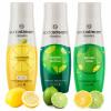 SodaStream Lemonade + Lemon Lime + Mojito sirupy do výrobníka sódy 3 ks SodaStream Lemonade + Lemon Lime + Mojito sirupy do výrobníka sódy 3 ks