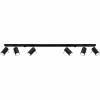 Sollux Lighting Ring stropné svietidlo 6x40 W čierna SL.0334 Sollux Lighting Ring stropné svietidlo 6x40 W čierna SL.0334