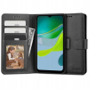 Tech-Protect Wallet Motorola Moto E13 puzdro podobné peňaženke, čierne Tech-Protect Wallet Motorola Moto E13 puzdro podobné peňaženke, čierne