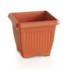 Kvetináč UH 370x370mm terakota výška 310mm štvorcový TERRA Kvetináč UH 370x370mm terakota výška 310mm štvorcový TERRA