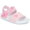 adidas Sandále ADILETTE SANDAL K Ružová adidas Sandále ADILETTE SANDAL K Ružová