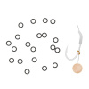 Zfish Náväzcové Krúžky Rig Rings 20 ks - 3,1mm Zfish Náväzcové Krúžky Rig Rings 20 ks - 3,1mm