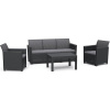 Keter 252698 CLAIRE 5 SEATERS set - grafit Keter 252698 CLAIRE 5 SEATERS set - grafit