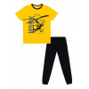 Chlapčenské pyžamo - Winkiki WJB 92623, žltá/čierna Farba: Žltá, Veľkosť: 146 Chlapčenské pyžamo - Winkiki WJB 92623, žltá/čierna Farba: Žltá, Veľkosť: 146