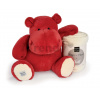 Plyšový hroch s dekou Red Love Hippo Chill Histoire d’ Ours červený 45 cm od 0 mes Plyšový hroch s dekou Red Love Hippo Chill Histoire d’ Ours červený 45 cm od 0 mes