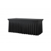 TENTino Elastický poťah SKIRTING na skladací stôl 180-183x76 cm 1x VÝKROJ Farba obrusu: ČIERNA / BLACK TENTino Elastický poťah SKIRTING na skladací stôl 180-183x76 cm 1x VÝKROJ Farba obrusu: ČIERNA / BLACK
