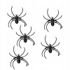 Plastové pavúky 50 ks 3cm halloweenska dekorácia Plastové pavúky 50 ks 3cm halloweenska dekorácia