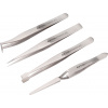 Pinzety nerez, sada 4 ks EXTOL PREMIUM Pinzety nerez, sada 4 ks EXTOL PREMIUM