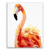 Maľovanie podľa čísel - Červený plameniak - 40x50 cm, bez dřevěného rámu - výroba CZ Maľovanie podľa čísel - Červený plameniak - 40x50 cm, bez dřevěného rámu - výroba CZ