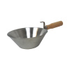 TOPTRADE naberačka s rukoväťou, nerezová, O 180 mm TOPTRADE naberačka s rukoväťou, nerezová, O 180 mm