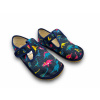 Beda BEDA Colorful Dinos (BF) – detské barefoot papuče Veľkosť: 29 Beda BEDA Colorful Dinos (BF) – detské barefoot papuče Veľkosť: 29