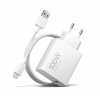 Rýchlonabíjačka Xiaomi MDY-19-ER USB-A 100W + dátový kábel USB-C 6A biela Rýchlonabíjačka Xiaomi MDY-19-ER USB-A 100W + dátový kábel USB-C 6A biela