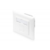 DIGITUS Professional CAT 6A Class EA network outlet, design-compatible, shielded, flush mount DIGITUS Professional CAT 6A Class EA network outlet, design-compatible, shielded, flush mount
