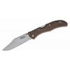 Cold Steel 20KR9Z Range Boss vreckový nôž 10,2 cm, Stonewash, tmavohnedá, Zy-Ex, spona Cold Steel 20KR9Z Range Boss vreckový nôž 10,2 cm, Stonewash, tmavohnedá, Zy-Ex, spona