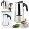 Moka kanvica Ofenbach 300 ml, na 6 šálok, 101101, nerezová oceľ (INOX) Moka kanvica Ofenbach 300 ml, na 6 šálok, 101101, nerezová oceľ (INOX)
