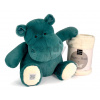 Plyšový hroch s dekou Emerald Green Hippo Chill Histoire d’ Ours zelený 45 cm od 0 mes Plyšový hroch s dekou Emerald Green Hippo Chill Histoire d’ Ours zelený 45 cm od 0 mes