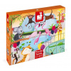 JANOD Hmatové puzzle Deň v ZOO 20 dielikov JANOD Hmatové puzzle Deň v ZOO 20 dielikov