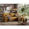 Textilomanie Rozkladacia obojstranná sedacia súprava do L VENORIA SLIM 200x143 cm, horčicová + 2 vankúšiky ZDARMA 40 x 45 cm Textilomanie Rozkladacia obojstranná sedacia súprava do L VENORIA SLIM 200x143 cm, horčicová + 2 vankúšiky ZDARMA 40 x 45 cm